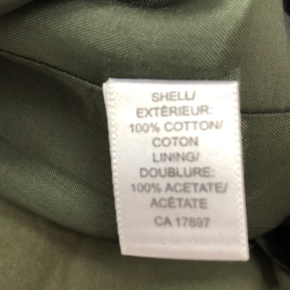 Banana Republic - shift dress with side pleat detail. - fern green - siz… - Picture 8 of 8